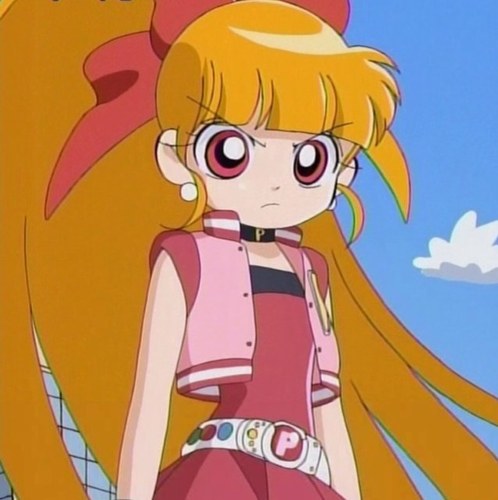 Hey Blossom Utonium from the Powerpuff Girls! I like making plans,going to school, solving crimes, and the color pink! I love you all except villains