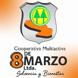 Cooperativa 8 de Marzo Ltda.; brinda servicios financieros y sociales de calidad, respetando el medio ambiente, basado en los principios y valores del coopera