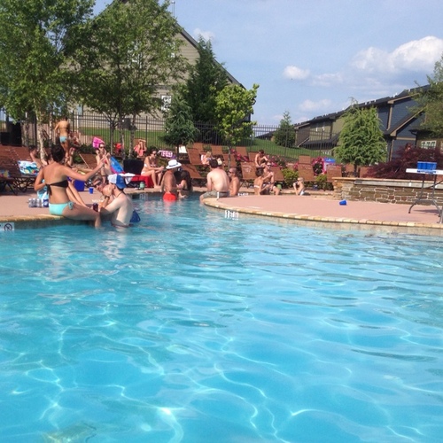 So many pools to choose from. We're gonna tell you where the party is everyday in Clemson. Send us pics/tweets so we can get the word out. #PoolSZN