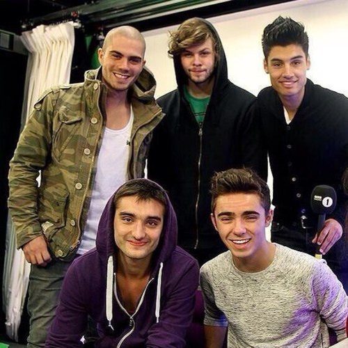 FIRST NAVY FOR @MaxTheWanted @TomTheWanted @NathanTheWanted @SivaTheWanted & @JayTheWanted known as @TheWantedmusic ♥