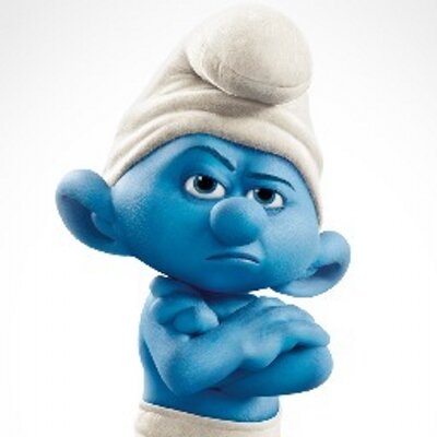 Schtroumpf Grognon Le S Grognon Twitter