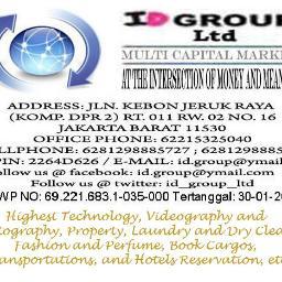 Highest Technology, Videograpy n Photography, Property, Laundry n Dry clean, Fashion n Perfume, Cargos / Transportations / Hotels Reservsation,etc.