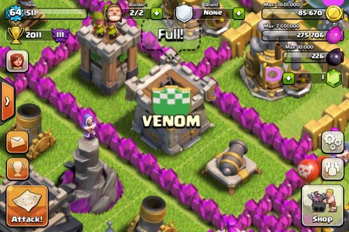 New clan called venom looking for gold players PLEASE JOIN⚡must be gold league to join