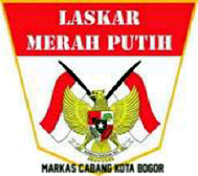 The official twitter account  Pengurus Laskar Merah Putih Markas Cabang                Kota Bogor ✉ ✉