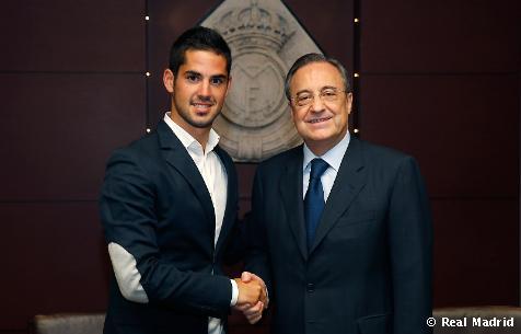 Isco jugadó der Rea Madrí.