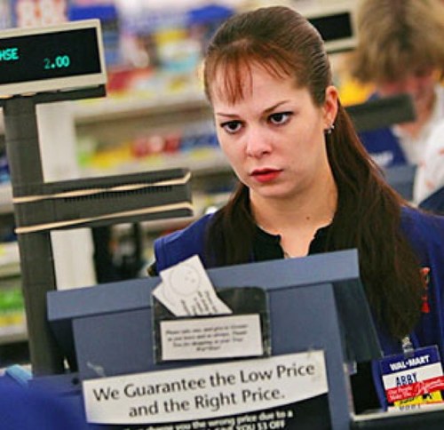 Follow for real tweets about the hard life of cashiers! Following back ALL cashiers! Now accepting submissions through DMS!