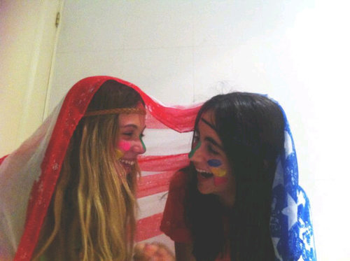 Atletico de madrid♥♥ @beahospi @mariagarciaglez @africa_carnicer las quiero. 'Estamos locas, pero nada ni nadie lo puede cambiar'. VANCO4 ♥ Fernando Torres