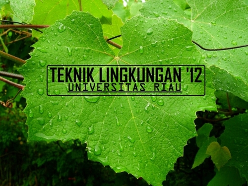 Official Account Twitter Of Environmental Engineering University of Riau 2012
