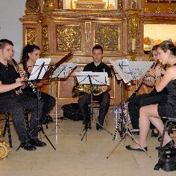 Quinteto de Viento.
Alba Ortíz (flauta), Pili Miralles (oboe), Adrián Antolinos (trompa) Celia Torá (fagot) y Roberto Rodríguez (clarinete).