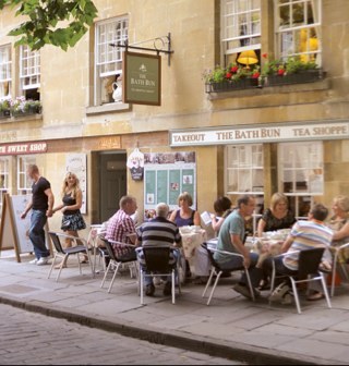 The Bath Bun Teashop is situated in the historic Bath City Centre, home of the original and authentic Bath Bun. We are a family run independent teashop.