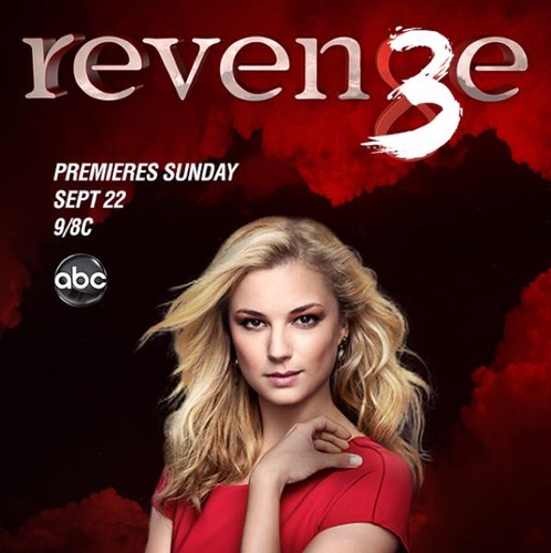 This is the official Twitter of Revenge Season 3!! Revenge season 3 premires Sunday September 22. The official hashtag of Revenge season 3 is #rallytherevengers