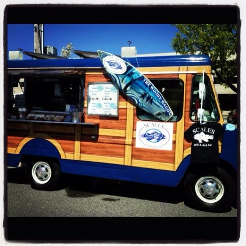 Our food truck The Woody Wagon . Stay tuned for all locations and events !