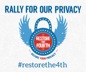 Non-violent, non-partisan movement to stop the erosion of the 4th Amendment.  Come join us on 7/4 in Lansing, MI!