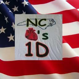 For all the girls (and boys) who love One Direction from NORTH CAROLINA! #DIRECTIONER I follow directioners back!