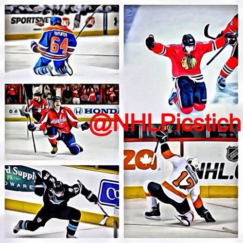 Pictures of all around all stars who are livin the dream of playing in the NHL