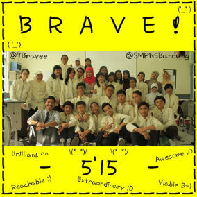 7Bravee's profile picture. 28 people who will never be replaceable, Ariandi and Imara always encourage us to continue the spirit keep moving and don't give up. Mrs Tati lopelope♥ mwach :*