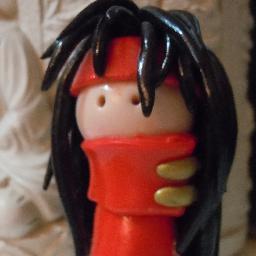 Mother and son Anime and Comic fanart, clay figures, jewelry, custom journals, and more fun!  See us on Etsy and at Anime Conventions!