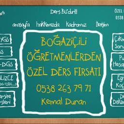 Boğaziçili Öğretmenlerden Özel Dersler : TYT-AYT, LGS, Üniversite Dersleri, SAT-IB-AP Özel Dersleri