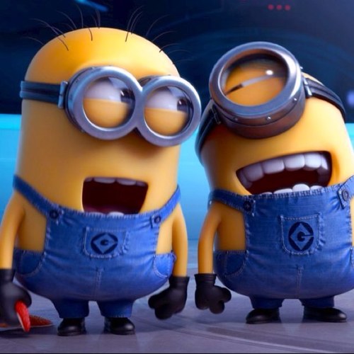 Minions are small, yellow, cylinder-shaped, genetically humanized kernels that have one or two eyes. MINIONS FOLLOW BACK.