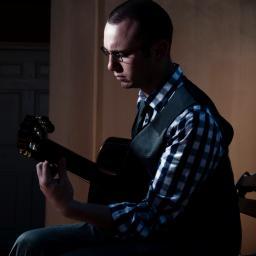 guitar. coffee. mighty fine ties.