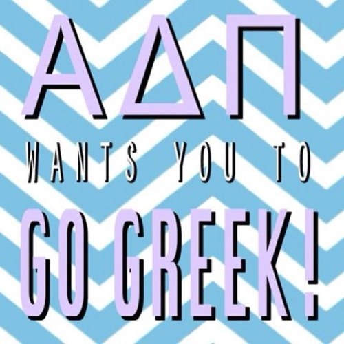 The Zeta Delta chapter of Alpha Delta Pi at the University of Montevallo.
