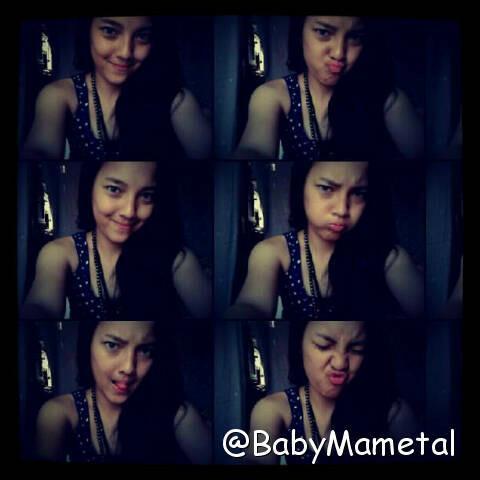 Gua anak metal giginya mental mental yuhuuuu. Pard @BabyMamesa. #TrioCantik #DuoPesek. Cekfav!!