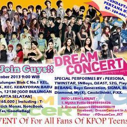Penasaran bagaimana ajang Kpop Sing & Dance Cover dikemas ala Dream Concert?! Lets Follow & Joint Us!! For more info Check Fav !! CP: 083895934326/089666588619