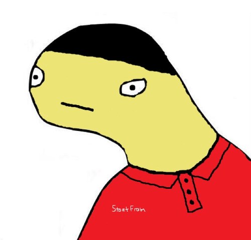 jaek frum state farm | orignal toon | Du yu evin wer kakiesz? @kendricklumar owns this