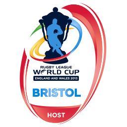 Official Twitter page for the Rugby League World Cup 2013 in Bristol, hosting USA v Cook Islands at The Memorial Stadium.