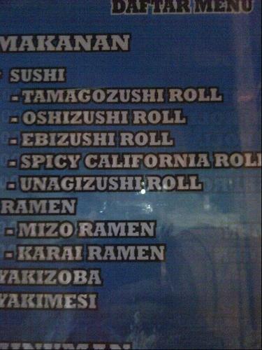 SUSHI RESTAURANT