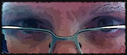Sitting on the edge of the pool, dangling my feet in the water and observing.