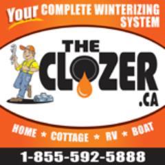 Never risk freezing and bursting a pipe again with the worry-free Clozer winterizing system. Clozer, the smart winterizing system for your cottage/home/plumbing