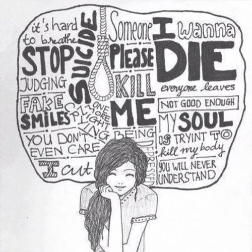 Just wanted to drop in and say that my life is a total mess, I have scars up and down my arms and legs and i'm suicidal as fuck.