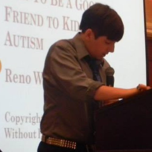 I am an adovate for autism and author of the book Reno's World ~ Presenting Autsim and Related Disabilities to Youth!