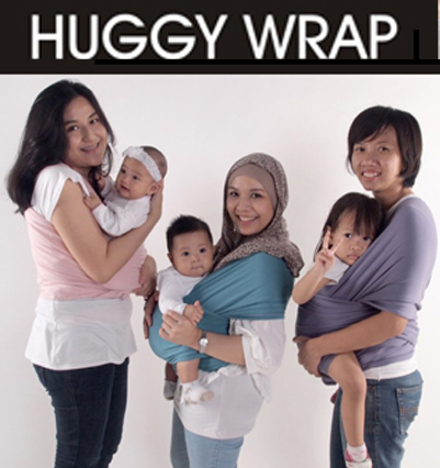 HUGGY WRAP reseller makassar based | gendongan bayi jenis wrap dg 95% katun rajut, 5% spandex | order please DM me ^^ | free ongkir for makassar area