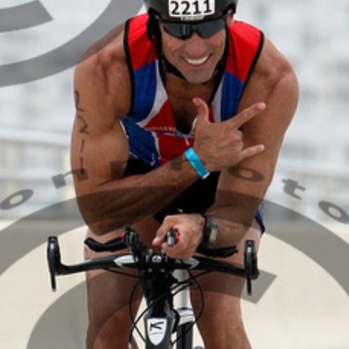 Simple man with an exciting life. Hope dealer sound Mixer Ultra triathlete Sober father.
