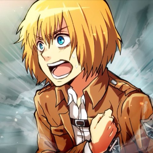 I may be weak, but I will do my best to be useful to mankind. I dream of one day seeing the world outside these walls.『#SnK #RP』『Anime Canon』