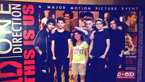 I Love One Direction.I hope one day i can meet my future husbands!! I always follow back