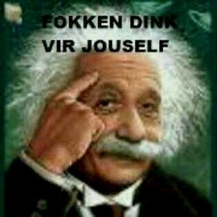 Ek tweet ek die k@k uit 'n twit uit!!!... Salute...