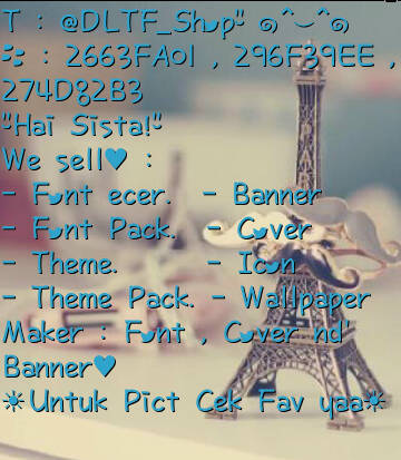 Cek fav sista :) !!  | Booked : No cancel ••  Cencel? backlist! |ENDORSE? | pin ? Cek Ava yaa! :3