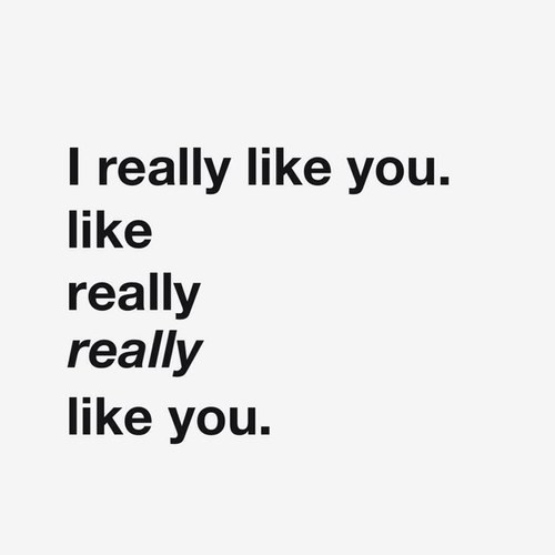 a girl's thoughts on her crush.