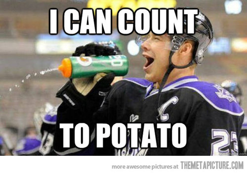 Hockey can be funny