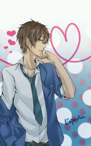¡Hola! España's here, spreading the love of tomatoes~! Fusosososo! #iON #BTT