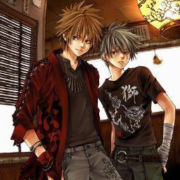 (L) I'm a demon slayer. (Riku) I'm the Vampire King (D)I'm a Pyromancer (Ryu) Taken