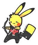 My Wife @PikachuXApple and son @UnLoved_Pichu . I'm also back, missed me? This Pika is happy to be back!!! #Avengers