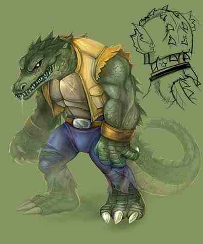 Im the one and only Leatherhead. im a ruthless croc in this parts. Mess with me and your gonna die. [TMNT Rp]