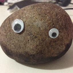 Hello. I am Gustav. I'm a rock. You look lost, why don't you follow me?