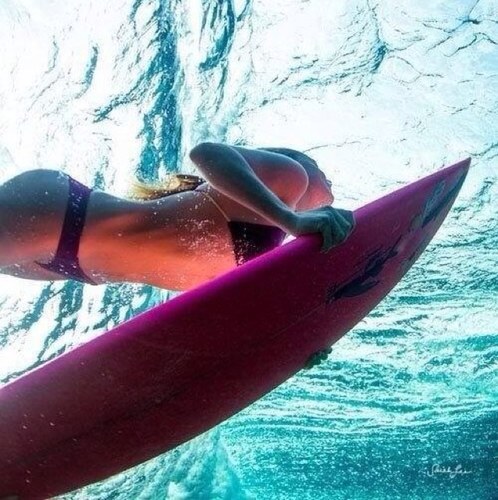 It doesn't matter where you go in life, as long as you go to the beach.