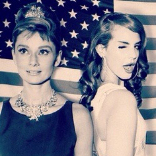 50% Lana, 50% Audrey, A blonde for now, but that could easily change. Creativity is key.
