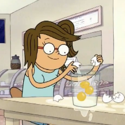 Soy Una Topo-Humanoide Estoy Enamorada De #Rigby A Un Que No Soy Muy Amiga De #Mordecay Nos Llebamos Bien Mejor Amiga #Margarita Trabajo En Una Cafetería :)